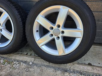 Zimná Sada AUDI A4 B8+Dunlop 205/60 R16 - 5