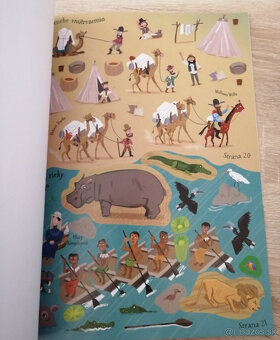 Objavitelia - samolepková knižka - 5