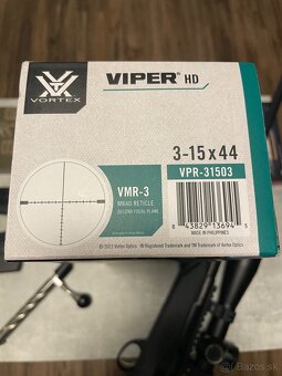 Predám ľavácku guľovnicu Tikka T3x 6,5Creedmoor - 5