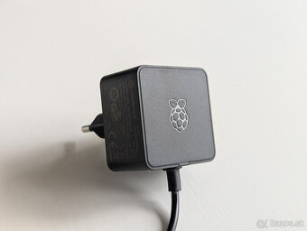 Raspberry Pi 4 (4GB) + hliníkový chladič, adaptér - 5