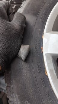 215/60/R16 ,, 5x112. ako nové ❗ zimné - 5