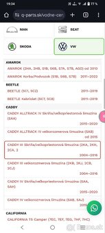 Rozvodova sada,nova zabalena vw group - 5