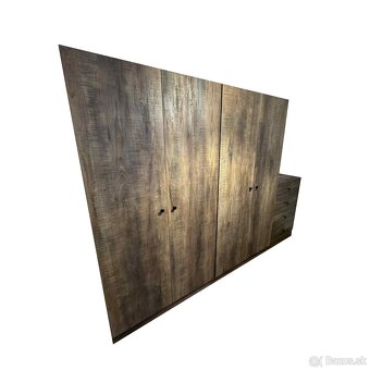 Ponúkam na predaj šatnikové skrine 200x90x50cm -BIELA NOVA - 5