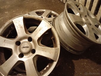 Predám hliníkové disky zn. Autec - 5