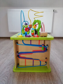 Hape motorická hracia /edukačna kocka so zvieratkami - 5