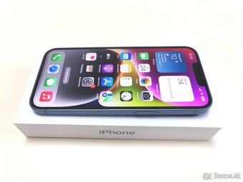 APPLE IPHONE 14 128GB BLUE TOP STAV,BATERKA 100% - 5
