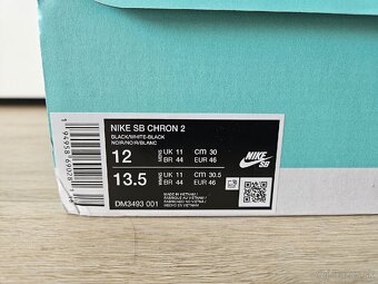 Predám nové topánky Nike SB Chron 2 veľkosť 46 - 5