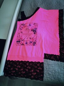 Šaty MY77 neon pink M - 5
