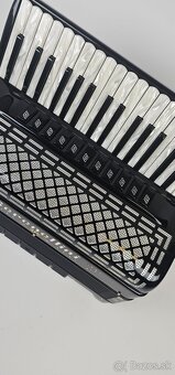 taliansky akordeon harmonika Serenellini, 96 bas 4 hlas - 5