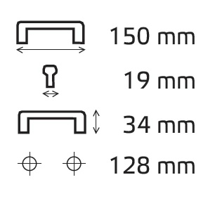 Úchytka GIUSTI - 5