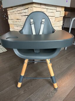 Childhome stolička 2v1 Evolu 2 Natural/Anthracite - 5