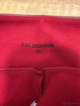 Zateplené koženkove termo leginy calzedonia XS/S - 5