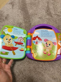 Zvukova knizka - kniha riekniek fisher price - 5