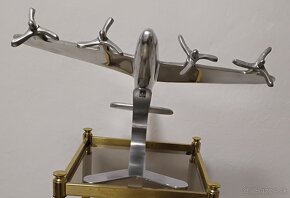 Hliníkový starši model lietadla - 5