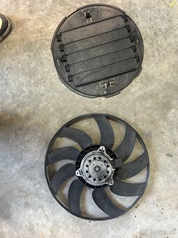 Ventilator a záclona Audi a4 b8 2.0tdi - 5