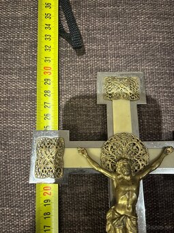 Kovové kríže s Ježišom - 5