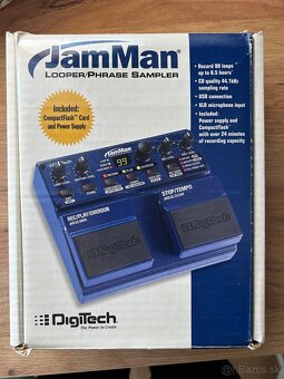 Predám Digitech JamMan Looper/Sampler - 5