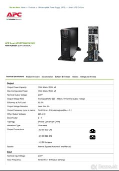 APC SURTD5000XLI - 5