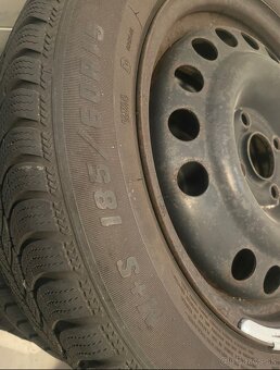 Predám plechové disky 185/60R15 - 5