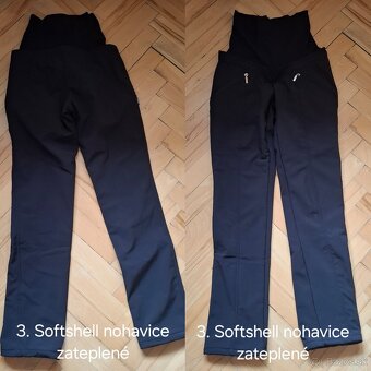 Balík tehotenského oblečenia - nohavice, tričká - 5