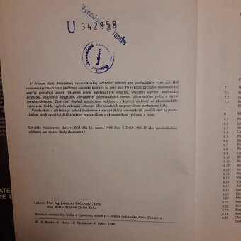 Matematika pre ekonómov 2 - 5