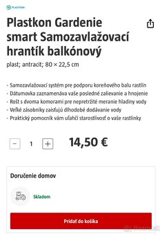 Vysadené truhlíky 80cm samozavlažovacie antracit - 5