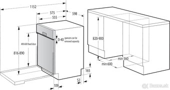 Predam novu nerozbalenu umyvacku riadu GORENJE - 5