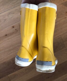 —————-Žlté unisex gumáky Bergstein 25, 3.50 E———— - 5