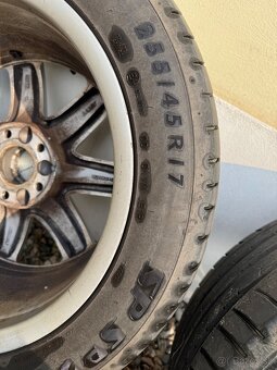 Mercedes SL W230 17" letní pneu Dunlop 255/45/17 MO - 5