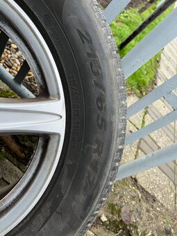 17” alu disky Škoda Kodiaq, zimné pneumatiky 215/65 R17 - 5