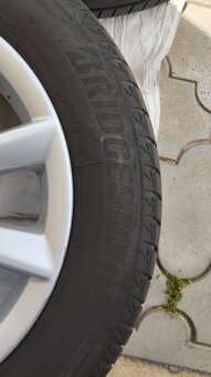 SADA ALU DISKOV 5X112 SKODA PNEU.205/55R16 BRIDGESTONE - 5
