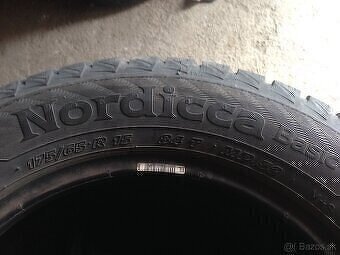 Predám zimné gumi r15 175/65 - 5