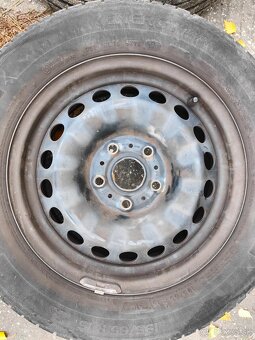 Sada plechovych diskov original VW + VW Puklice - 5