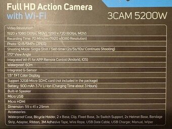 Sencor 3CAM 5200w - 5