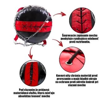 Boxovacie vrece SUPER 130/35 vyplnené 40 Kg Ring Sport - 5