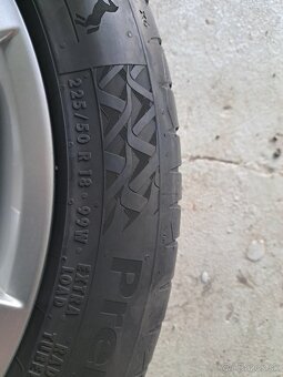 Predam Original elektrony Skoda 5x112 R18 a letne pneu - 5