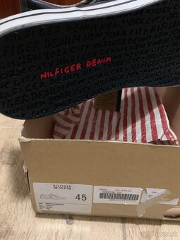 Tommy hilfiger tenisky čierne kožené - 5
