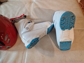 Detská lyžiarska výbava – lyžiarky Nordica + prilba - 5