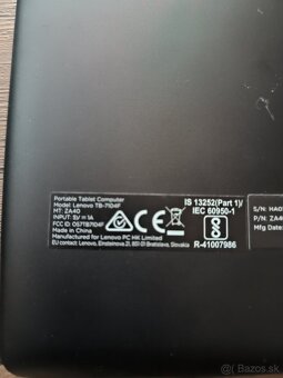 Tablet Lenovo TAB E7 - 5