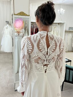 Svadobné boho šaty - 5