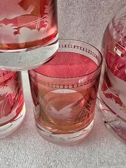 Karafa cenové viečko, 6 pohárov. - 5