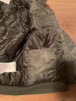 Bunda bombera, letecká bunda, velkost 146 - 5