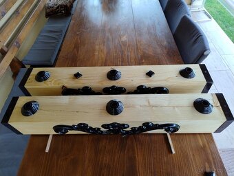 Lustre drevený hranol - 5