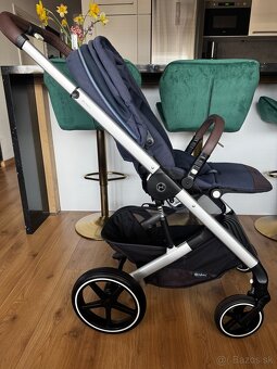 Detský kočík Cybex Balios S Lux Ocean Blue/navy blue - 5