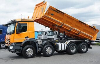 9242 - Mercedes-Benz AROCS 3246 - 8x4 – Meiller S3 + Bordmat - 5