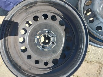5,5Jx15 4x100 et36 - 2ks plechové disky RENAULT - 5