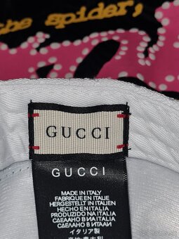 Biela gucci šiltovka čiapka white gucci cap designer luxury - 5