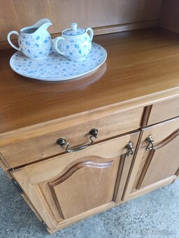 Selský/rustikální kredenc, příborník, nábytek ze dřeva - 5