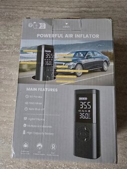 Auto kompresor nabíjací výkonný 150psi (10.34 bar) - 5