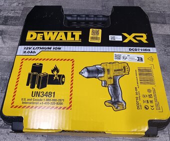 Dewalt DCF892P2T a DCD805H2T - 5